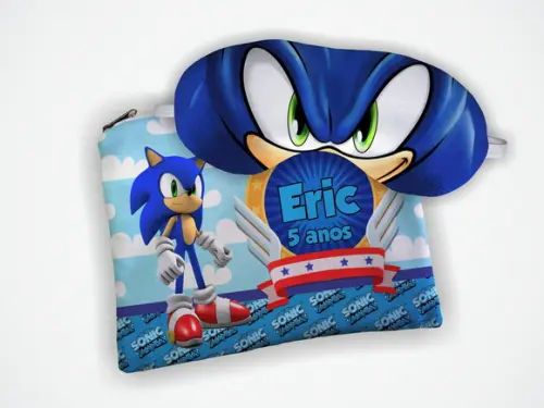 Kit Necessaire + Mascara de Dormir Sonic