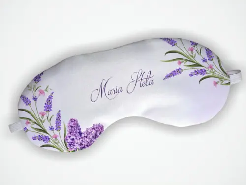 Mascara Dormir Floral Lavanda