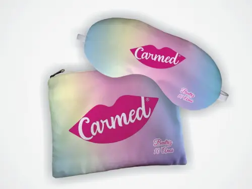 Kit Lembrancinha Necessaire + Mascara Carmed