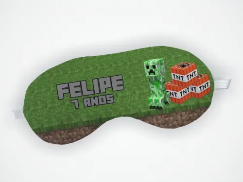 Mascara Dormir Minecraft