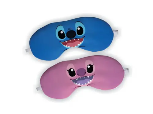 Mascara Dormir Personalizada Angel e Stitch