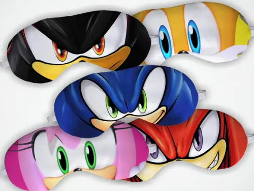 Máscara Dormir Sonic
