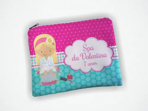 Lembrancinha Necessaire Festa Spa