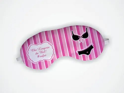 Mascara Dormir Chá de Lingerie