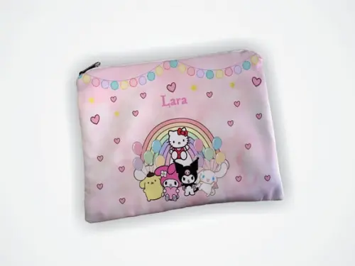 Lembrancinha Necessaire Turma da Hello Kitty