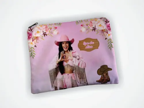 Lembrancinha Necessaire 19x13cm Aniversario Ana Castela
