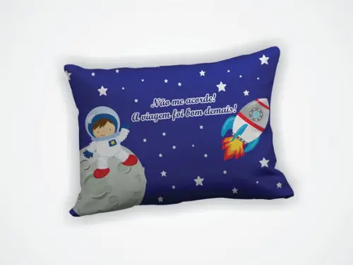 Almofada 18x28cm Personalizada Astronauta