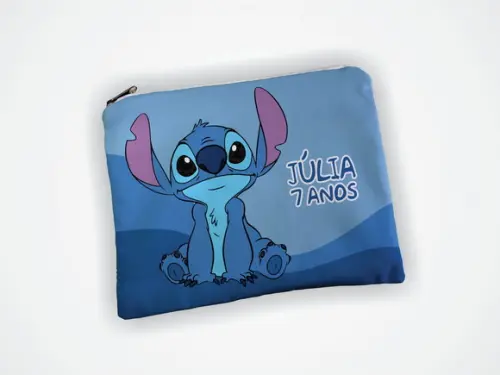 Necessaire 19x13cm Personalizada Stitch