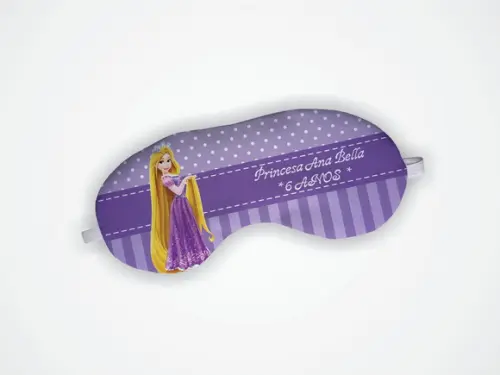 Lembrancinha Mascara Dormir Rapunzel Enrolados