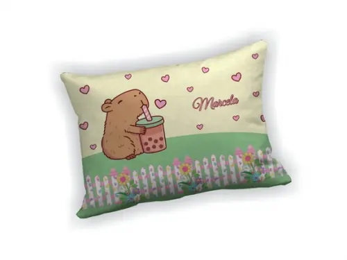 Almofada 18x28cm Personalizada Capivara