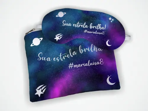 Kit Necessaire + Mascara Galaxia