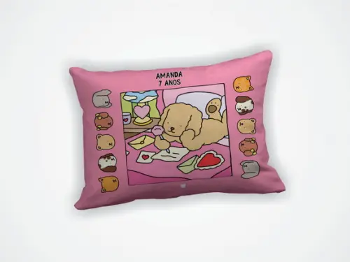 Almofada 18x28cm Personalizada Bobbie Goods