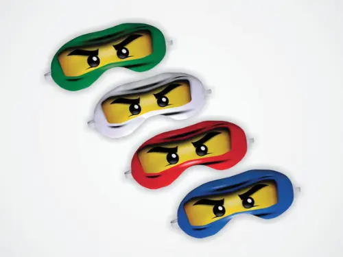 Máscara Dormir Ninjago