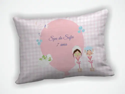 Almofada 18x28cm Personalizada Spa