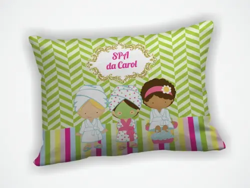 Almofada 18x28cm Personalizada Spa