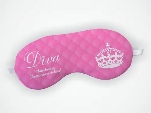 Máscara de Dormir Madrinha Rosa Diva