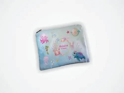 Necessaire 19x13cm Fundo do Mar