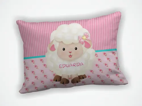 Almofada 18x28cm Personalizada Ovelha