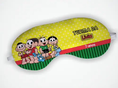 Mascara Dormir Turma da Monica