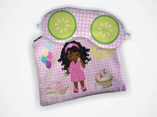 Lembrancinha Kit Necessaire + Mascara Festa Spa