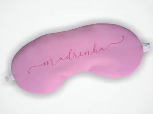 Máscara de Dormir Madrinha Rosa