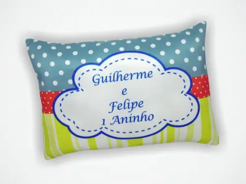 Almofada 18x28cm Personalizada Infantil