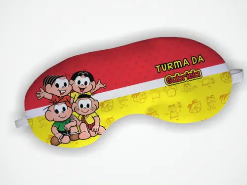 Mascara Dormir Turma da Monica