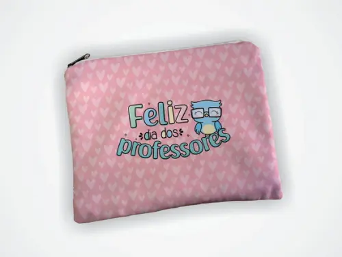 Lembrancinha Necessaire 19x13cm Dia dos Professores