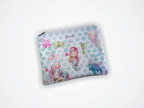 Necessaire 19x13cm Fundo do Mar