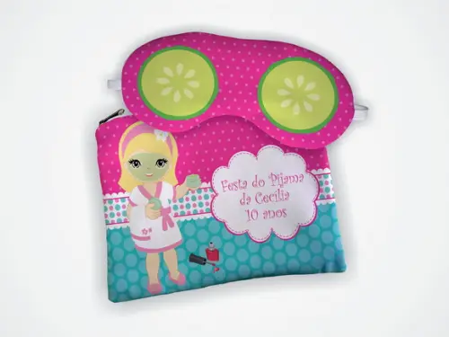 Lembrancinha Kit Necessaire + Mascara Spa
