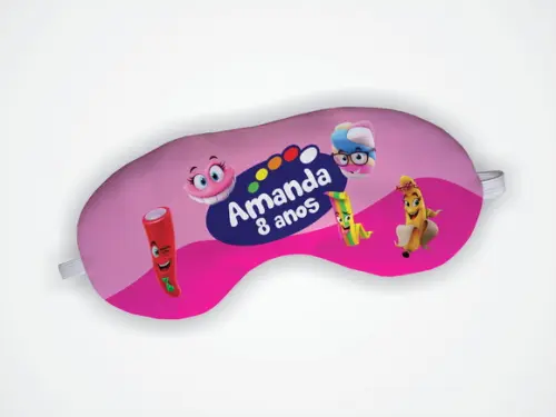 Mascara Dormir Personalizada Bala Fini