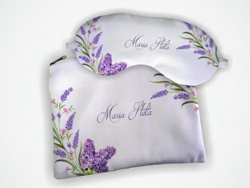 Kit Necessaire + Mascara Lavanda