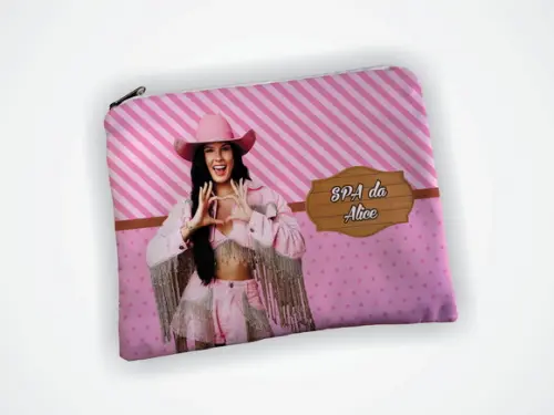 Lembrancinha Necessaire 19x13cm Aniversario Ana Castela