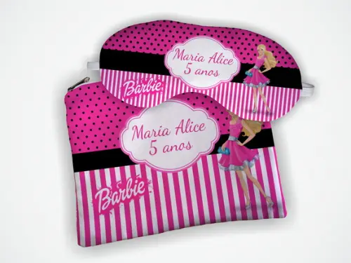 Kit Necessaire + Mascara de Dormir Barbie