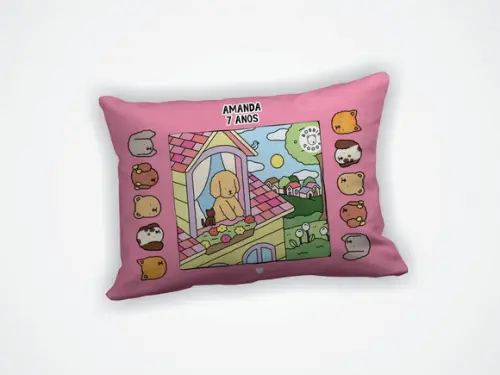Almofada 18x28cm Personalizada Bobbie Goods