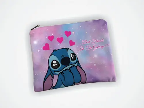 Necessaire 19x13cm Personalizada Stitch
