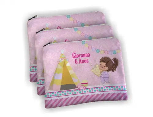 Necessaire Personalizada 19x13cm Festa do Pijama