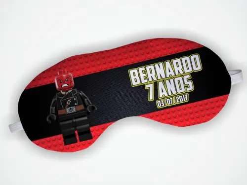 Mascara Dormir Personalizada Lego
