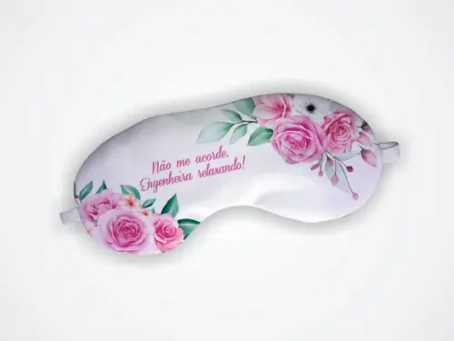 Mascara Dormir Personalizada Lembrancinha