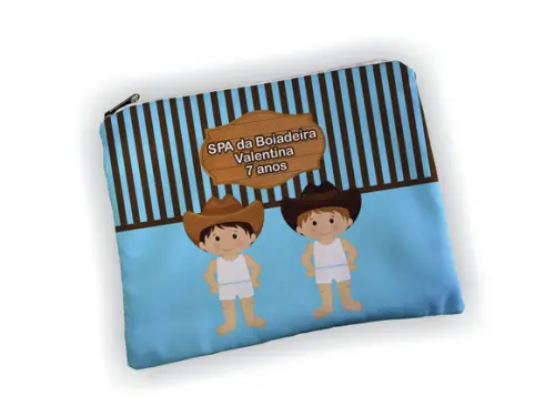 Necessaire 19x13cm Spa Menino Boiadeiro