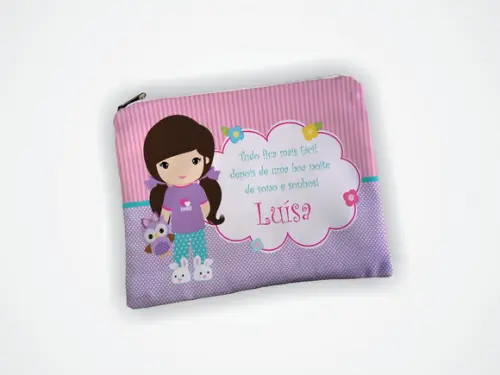Necessaire Personalizada 19x13cm Noite do Pijama