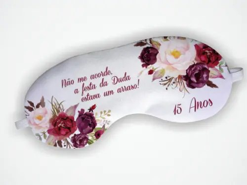 Mascara Dormir Personalizada 15 Anos