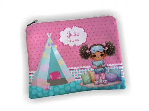 Lembrancinha Necessaire Personalizada 19x13cm Festa Pijama