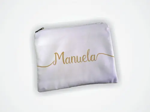 Necessaire 19x13cm Madrinha Nome Individual