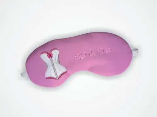 Mascara Dormir Chá de Lingerie