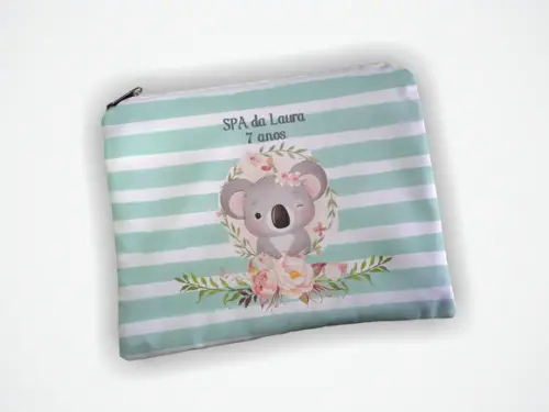 Necessaire Personalizada Aniversario Animais