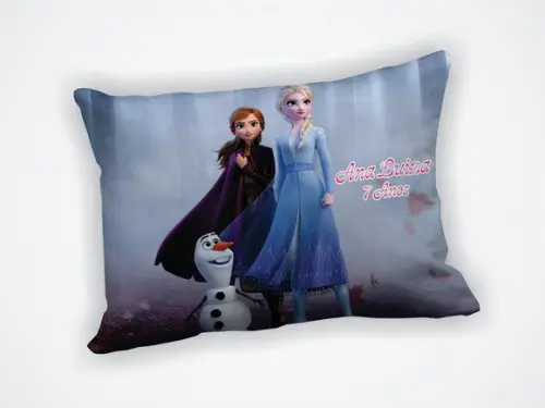 Mini Almofada 18x28cm Personalizada Frozen