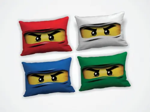 Almofada 18x28cm Personalizada Ninjago