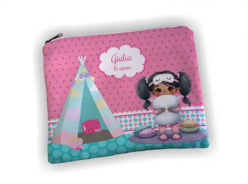 Lembrancinha Necessaire 19x13cm Personalizado Festa Pijama