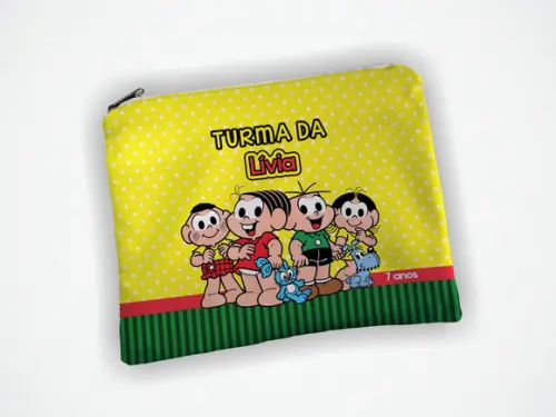Necessaire Personalizada Turma da Monica